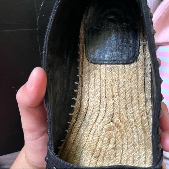 Saint Laurent Studded Accents Espadrilles - Picture 8 of 14